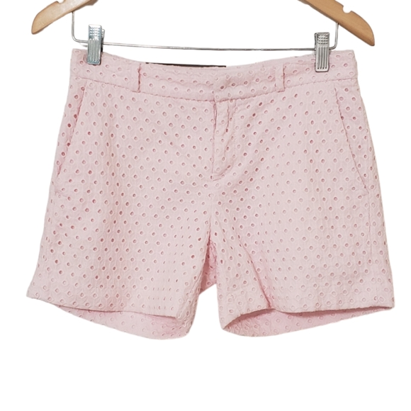 Banana Republic Pants - Banana Republic Women's Eyelet Short 5" Light Pink Size 0